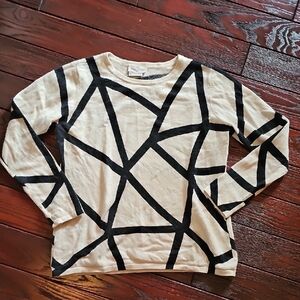 Vintage Geometric Cashmere Sweater